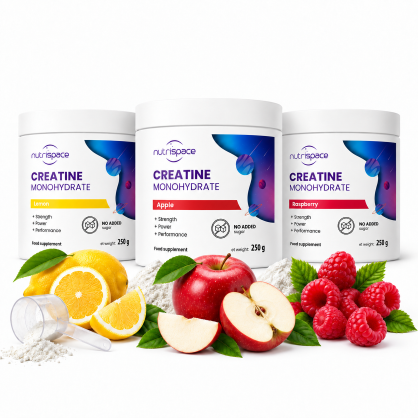 nutrispace Kreatyna Monohydrat 3x250g Zestaw 3 Smaki