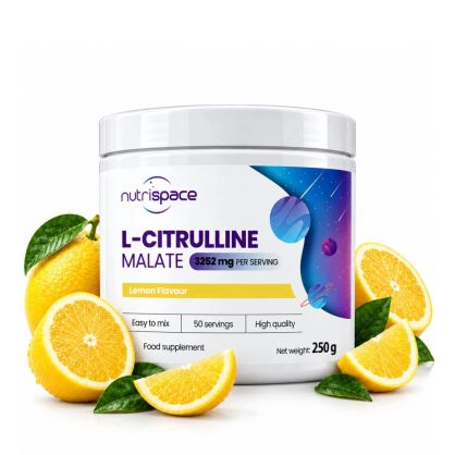 Cytrulina Jabłczan L-Cytruliny Nutrispace 250 g Lemon 50 porcji