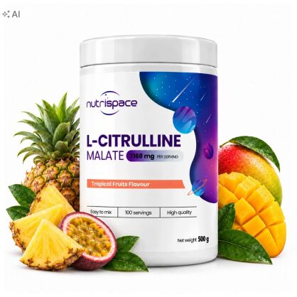 Cytrulina Jabłczan L-Cytruliny Nutrispace 500 g Tropical Fruits 100 porcji