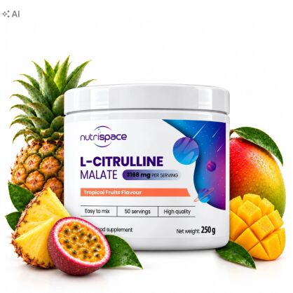 Cytrulina Jabłczan L-Cytruliny Nutrispace 250 g Tropical Fruits 50 porcji