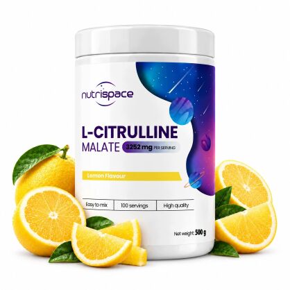 Cytrulina Jabłczan L-Cytruliny Nutrispace 500 g Lemon 100 porcji