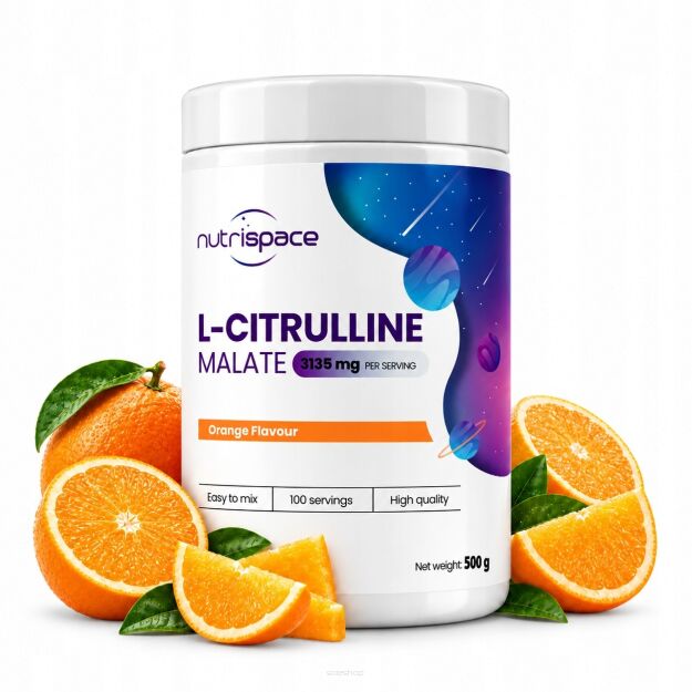 Cytrulina Jabłczan L-Cytruliny Nutrispace 500 g Orange 100 porcji