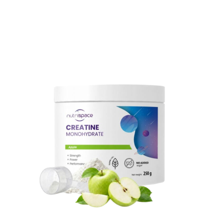 Kreatyna Monohydrat 250g Jabłkowy Siła Mięśnie Moc nutrispace