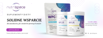 nutrispace Odżywka Białko WPC 80 Smak Waniliowy Zestaw 770 g + Shaker - 4