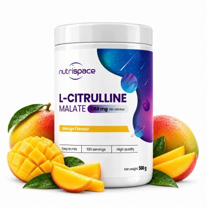Cytrulina Jabłczan L-Cytruliny Nutrispace 500 g Mango 100 porcji