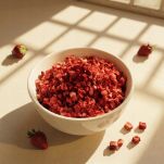 Owoce liofilizowane grys Truskawka 150g zestaw 100g+50g do owsianki deserów - 6