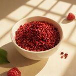 Owoce liofilizowane grys Malina 150g zestaw 100g+50g do owsianki deserów - 4