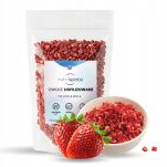 Owoce liofilizowane MIX Truskawka Śliwka Malina 3x50g grys do owsianki - 3